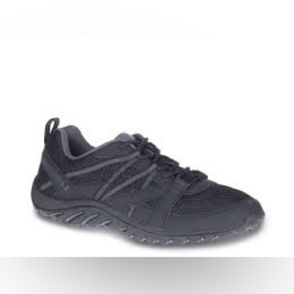 Merrell riverbed 3 water shoes hiking men's size 8 black‎ outdoor casual lace up